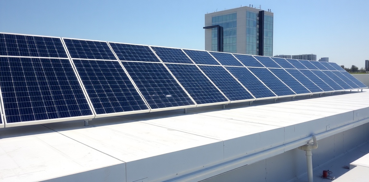 Сонячні панелі на даху