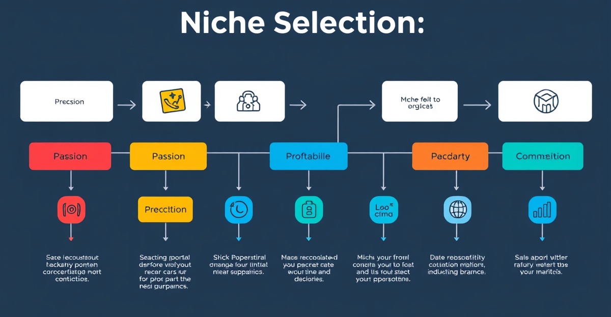 اختيار النيتش المثالي: دليل عملي لاختيار مجال الربح من الإنترنت