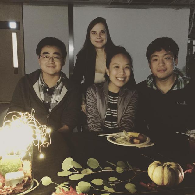 chiling with team + our Interviewee from Ukarine over turkey