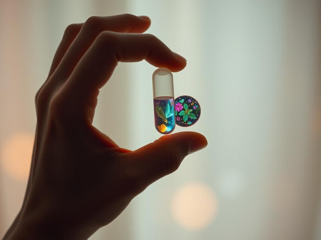 A close up shot of a hand holding a digital