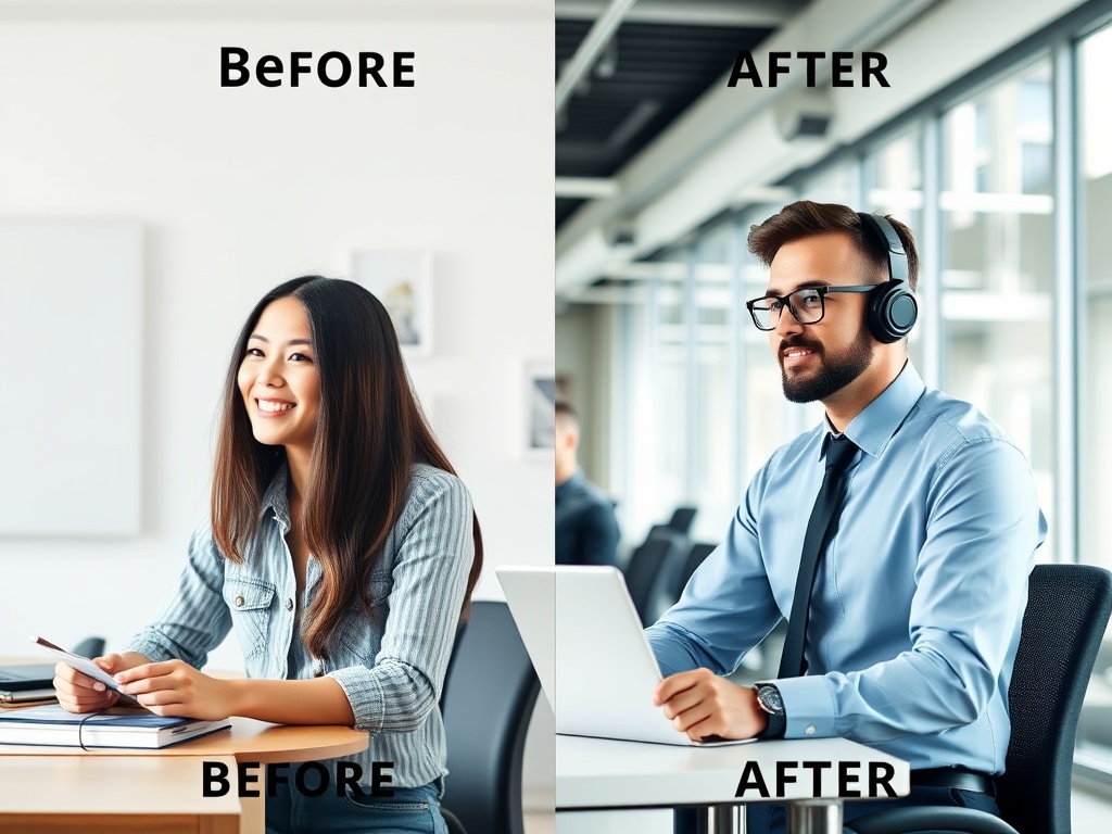 Career transformation journey