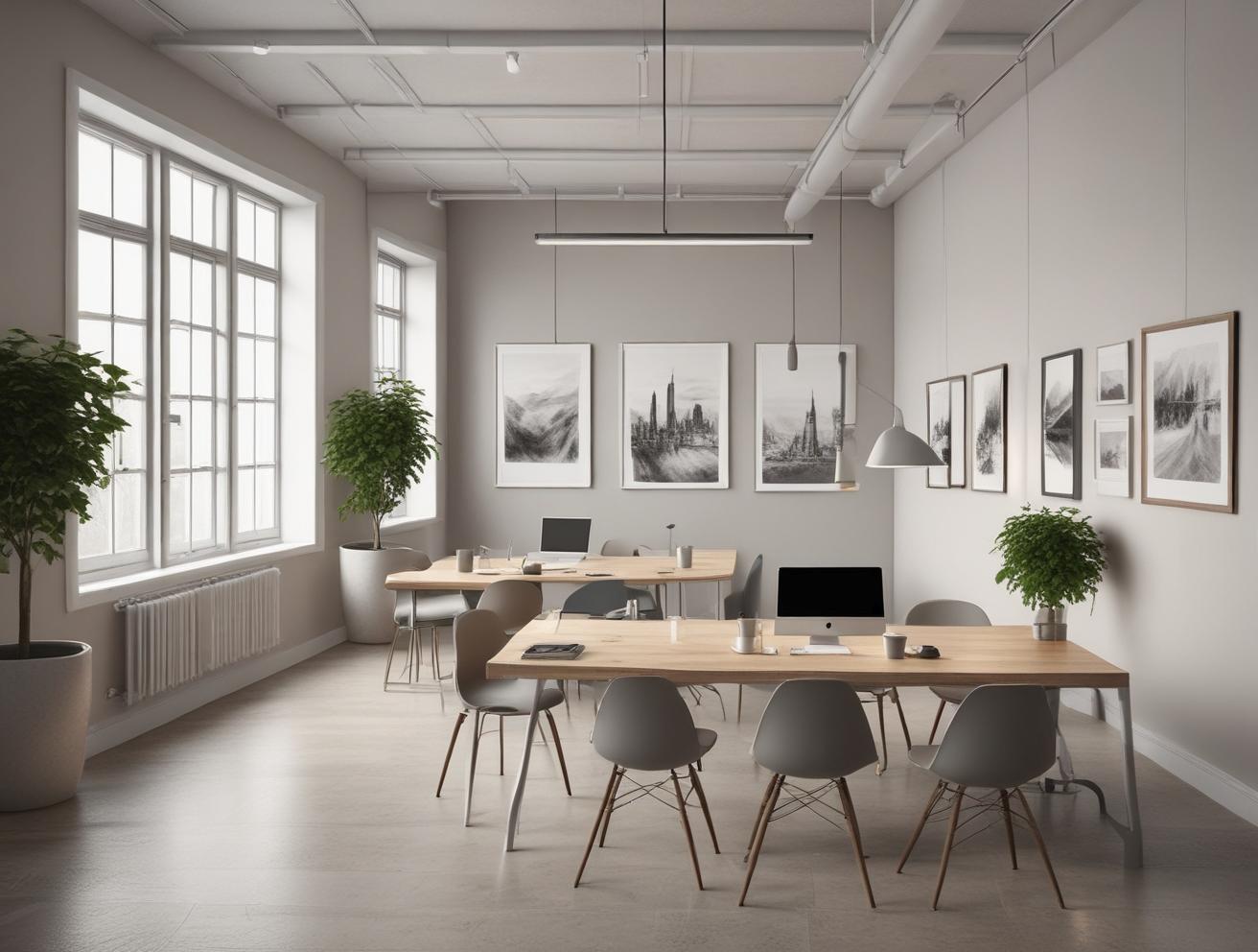 modern coworking space
