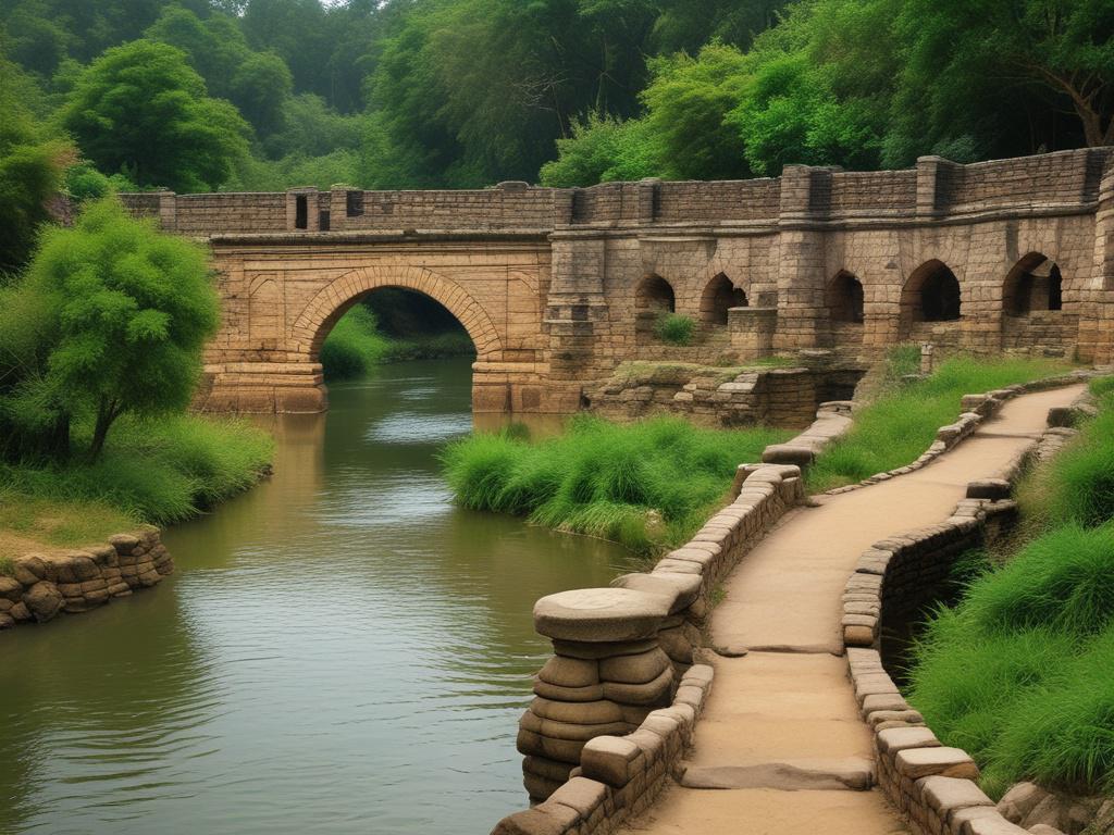 Here are some keywords that can help generate an image reflecting the blog titled "Discover the Wonders of Mahasthangarh":

1. Mahasthangarh
2. Ancient ruins
3. Archaeological site
4. Historical landmarks
5. Heritage site
6. Stone structures
7. Lush greenery
8. Tranquil landscape
9. River view (Karatoa)
10. Tourists exploring
11. Cultural significance
12. Sunset over ruins
13. Guided tours
14. Local flora
15. Scenic photography

Using these keywords, you can create a compelling image that embodies the rich 