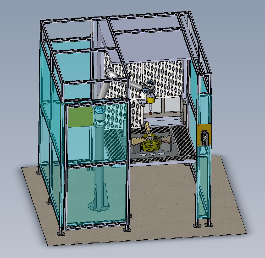 Robotic Deburring Station