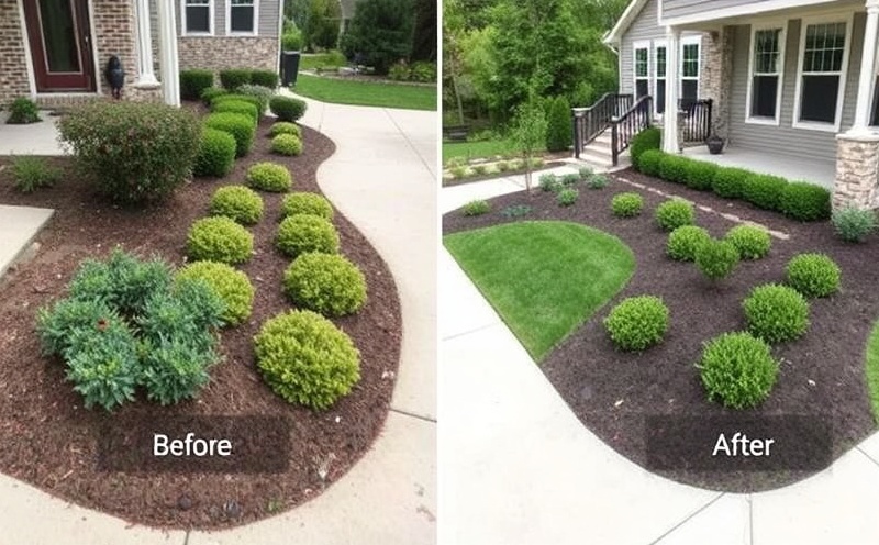 Landscaping project - residential garden