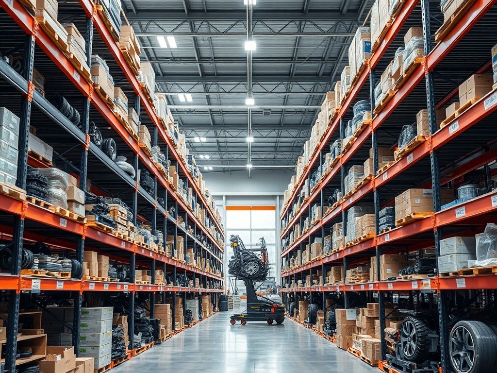 Professional automotive warehouse