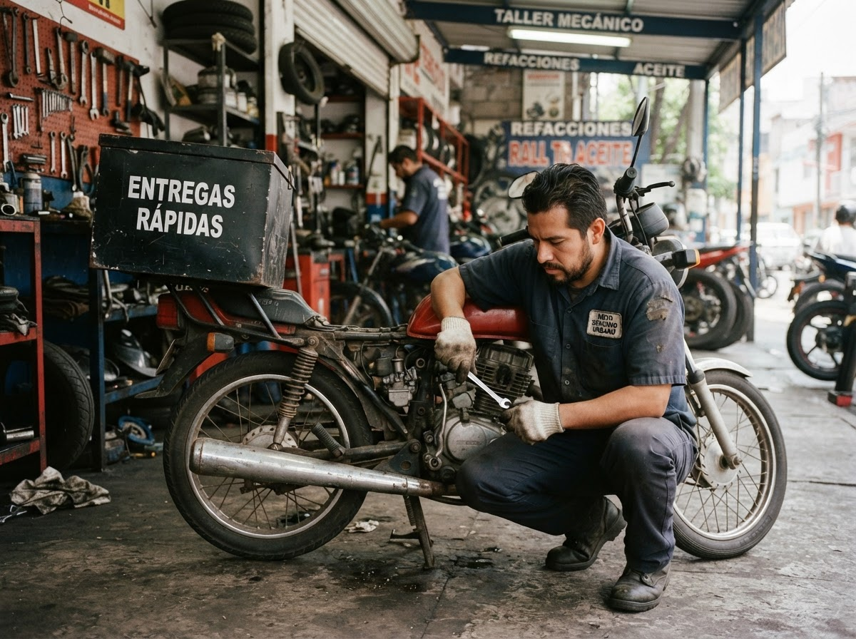 Mantenimiento de moto