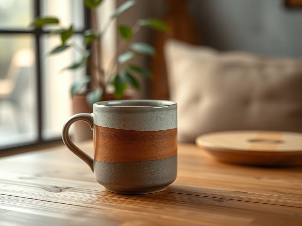A high resolution of a Sisu & Sage ceramic mug