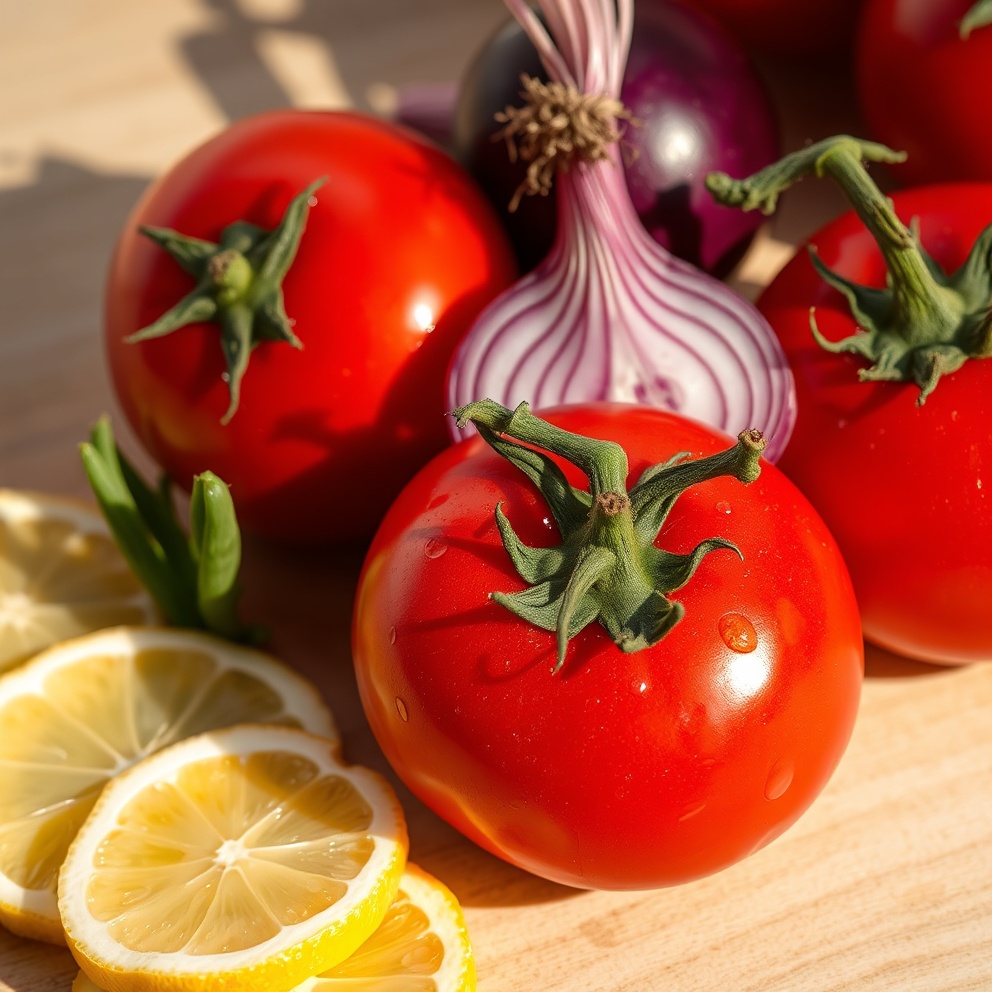 Featured recipe - vibrant food photography