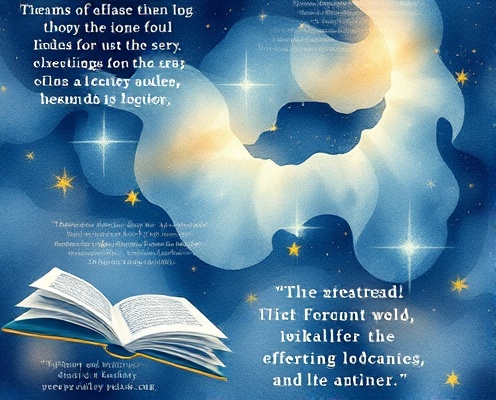 Watercolor poetry illustration