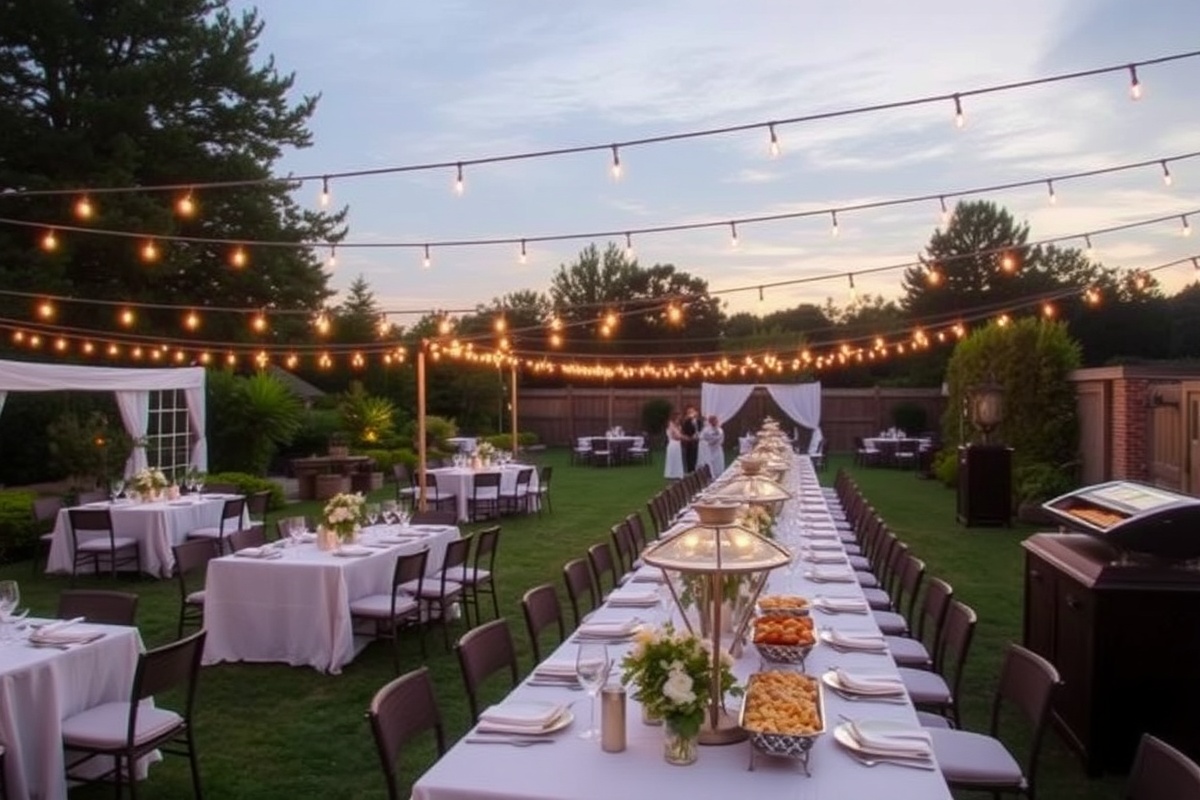 Outdoor reception