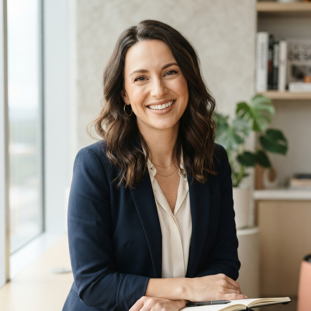 Portrait of Maya Ellison, Founder & Product Strategist at Hearthline Studio