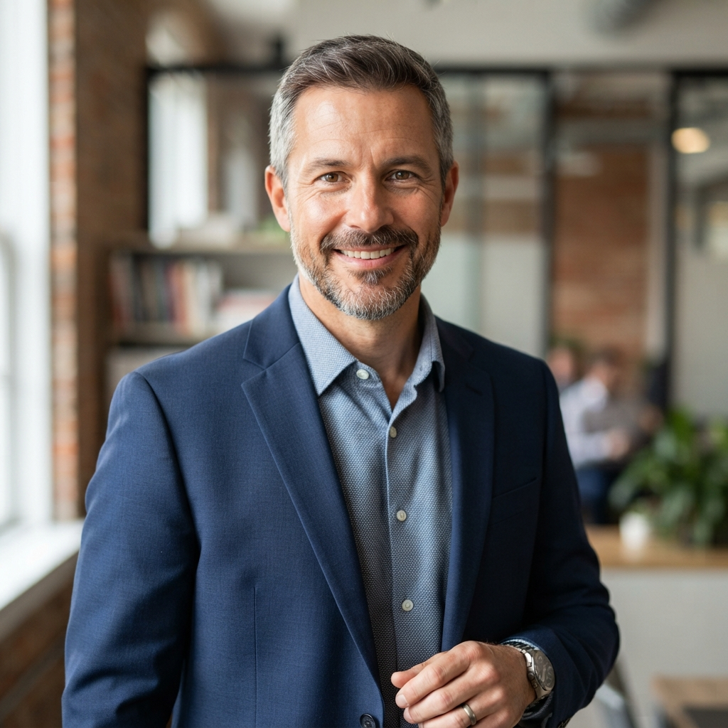 Portrait of Graham Whitaker, Engineering Director at Hearthline Studio
