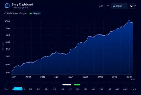 Trader equity curve showing consistent profit growth