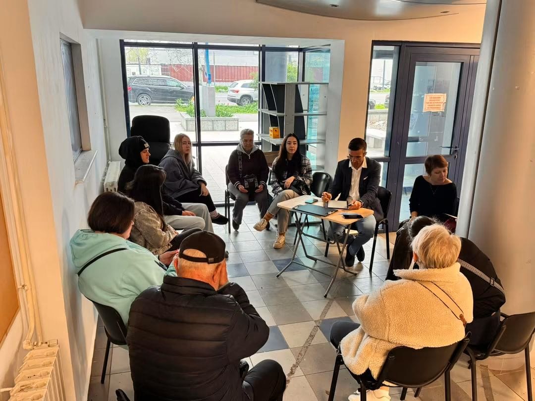 Partnership meeting with employers
