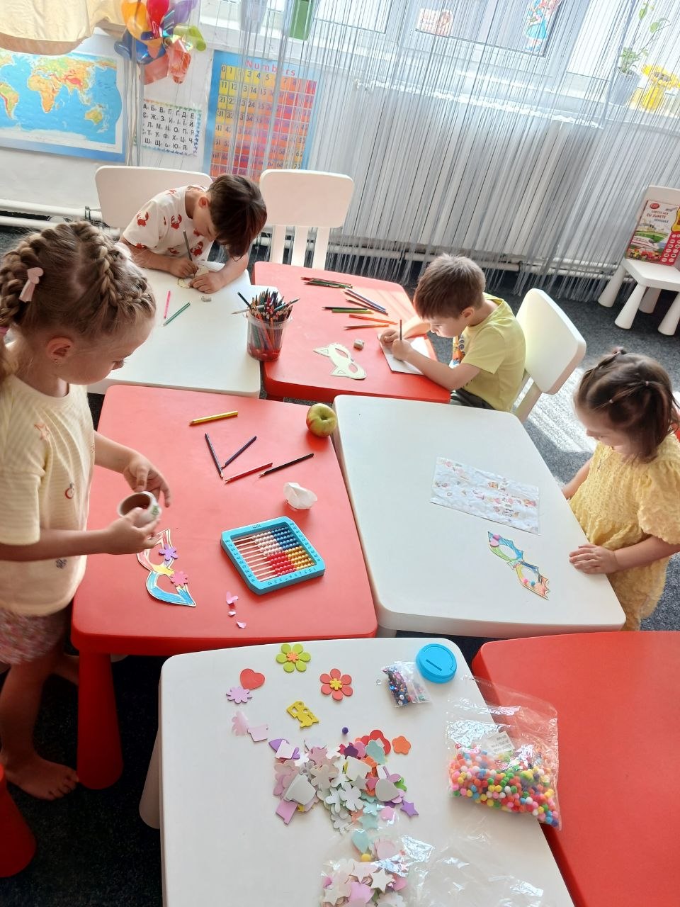 Children arts and crafts activities