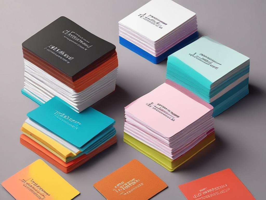 A realistic high resolution image of a stack of vibrant