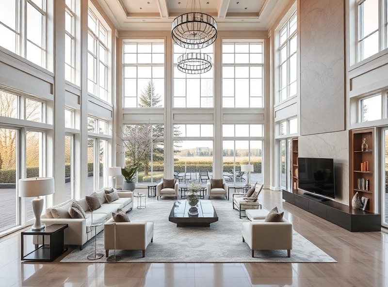 Grand Living Spaces