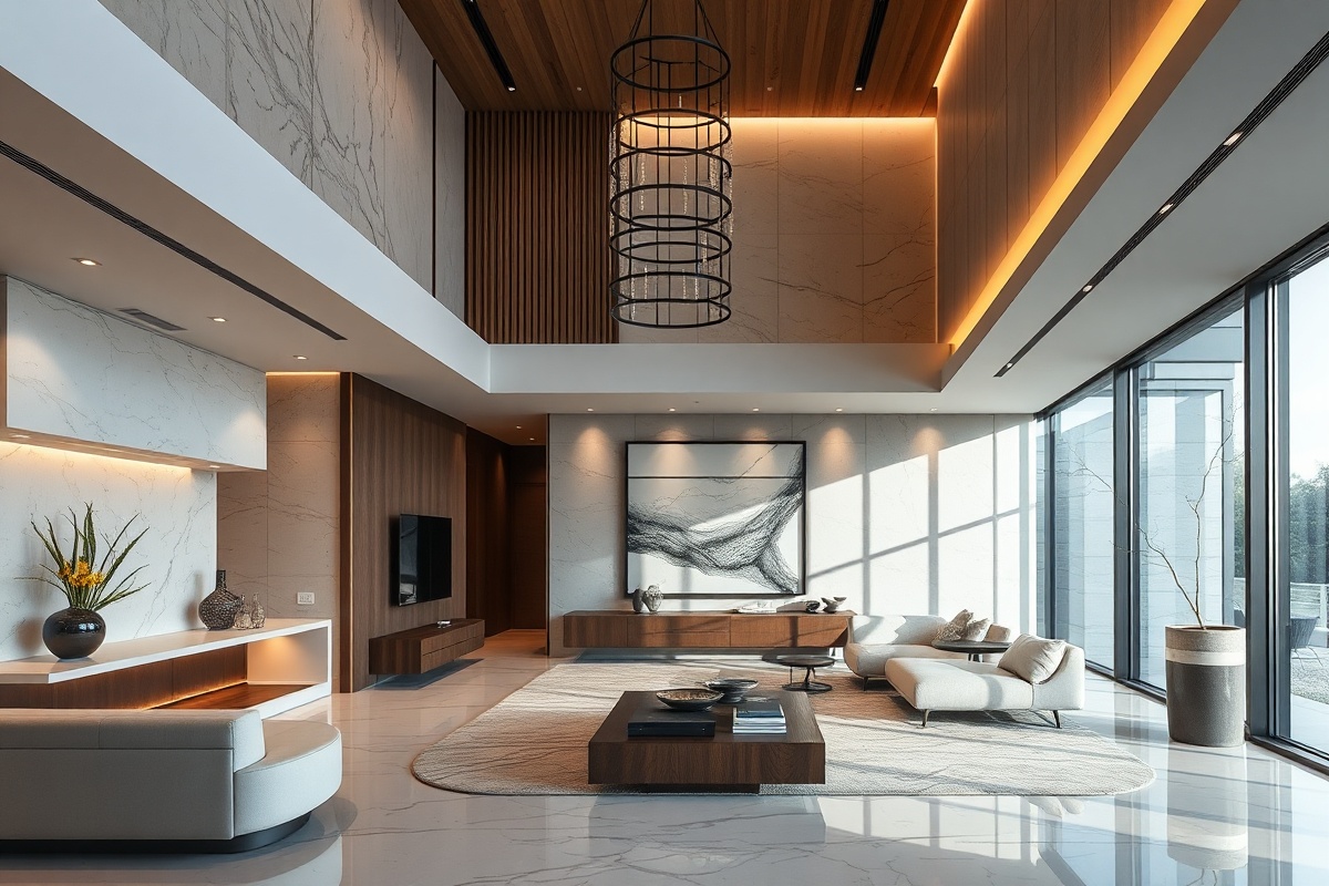 Contemporary Luxury Residence interior detail