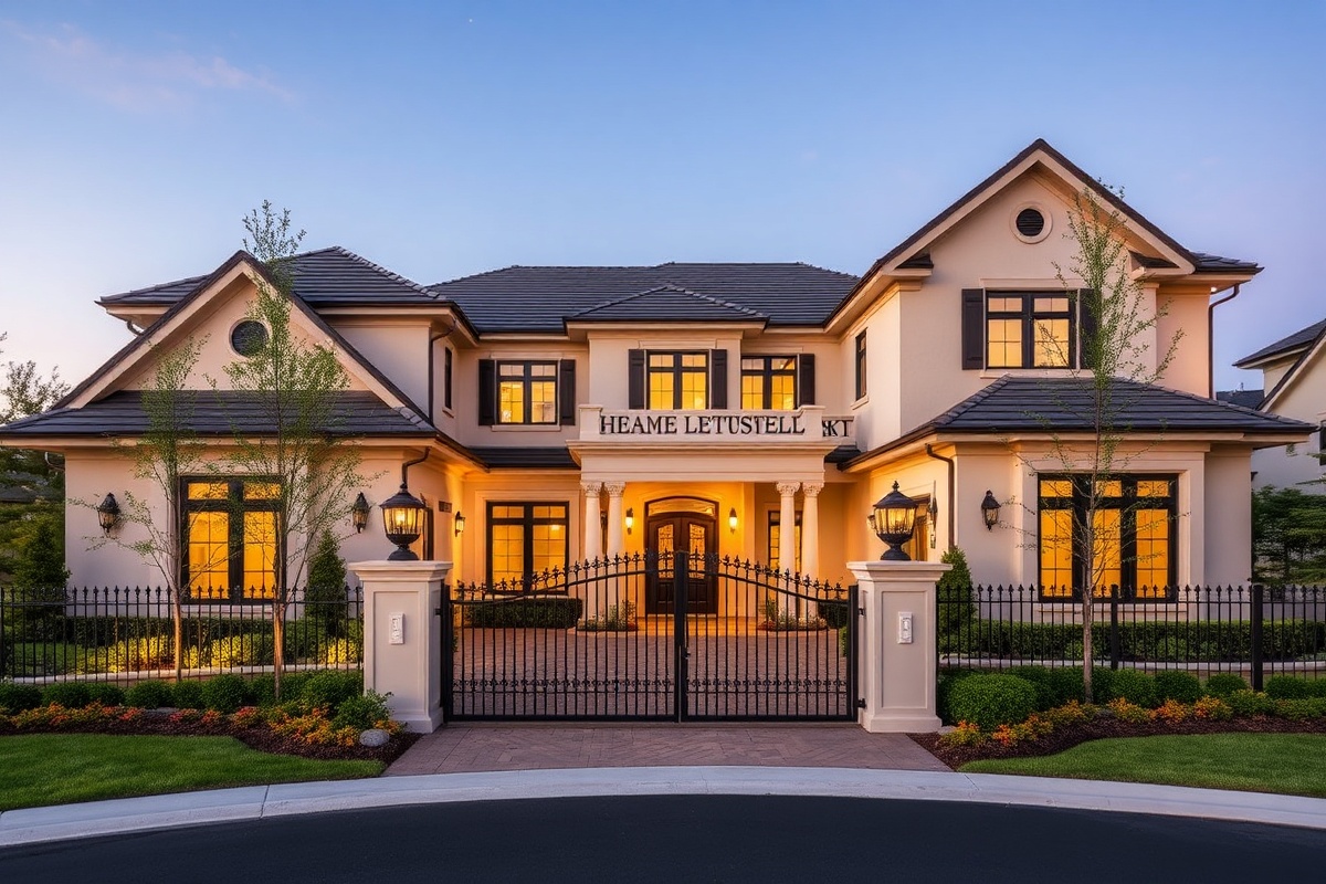 Elegant Estate Residence luxury custom home