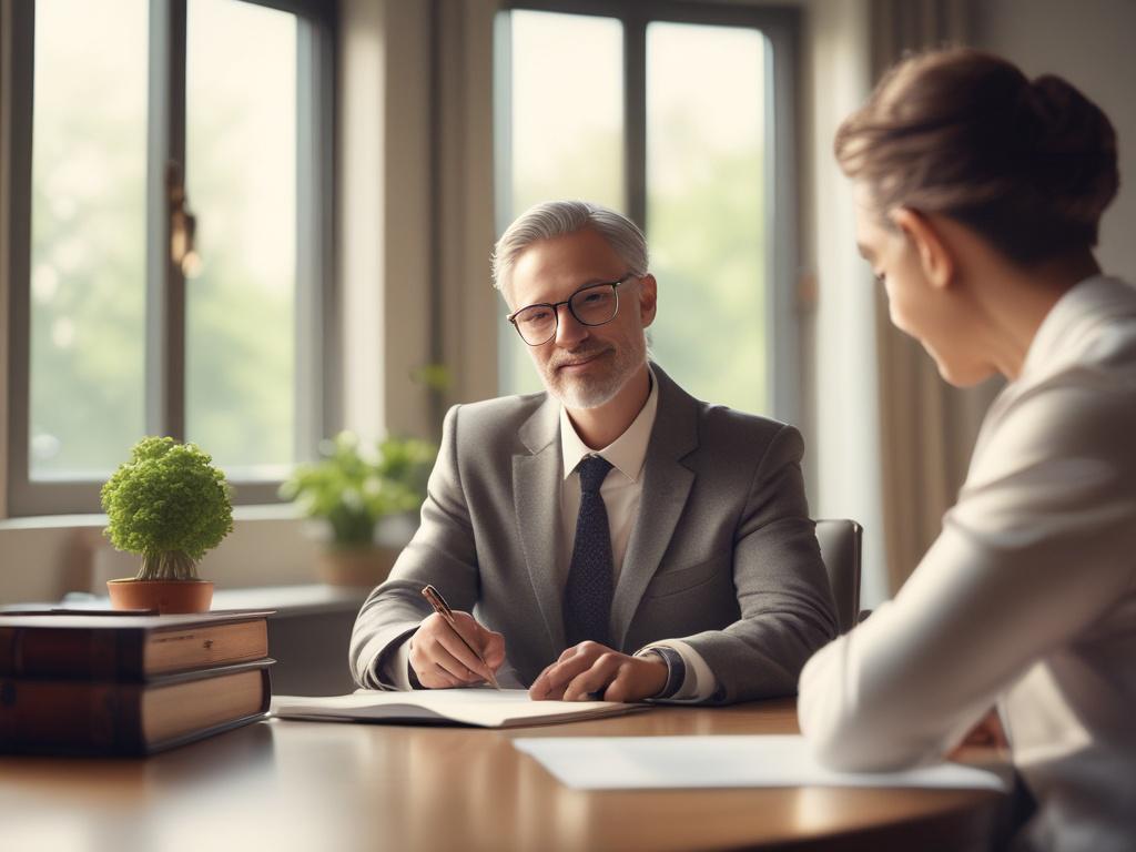 veteran receiving legal advice, professional setting, supportive atmosphere, advocacy in