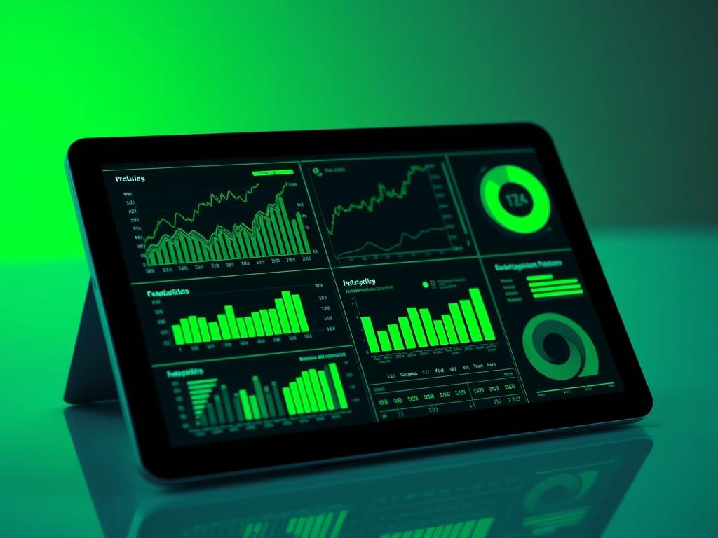 An engaging close up image of a digital tablet displaying