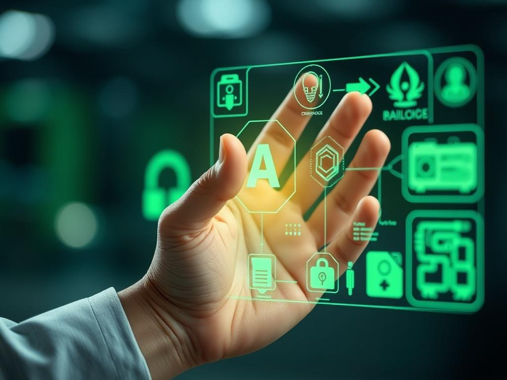 A close up shot featuring a human hand interacting with