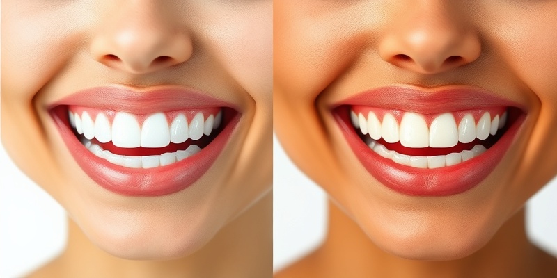 Smile transformation results