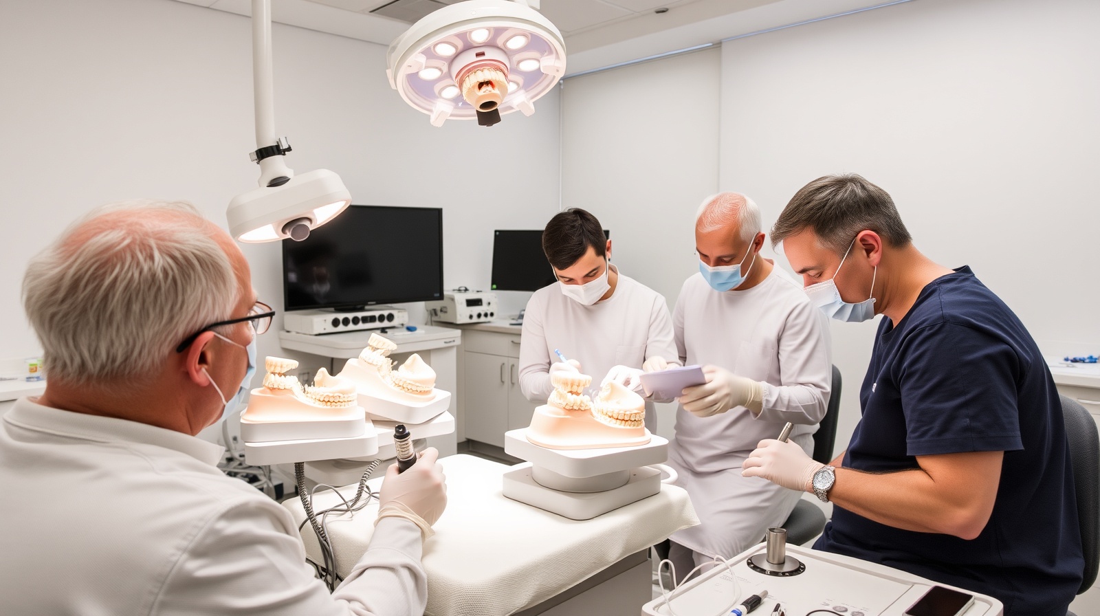 Dental implant surgery training