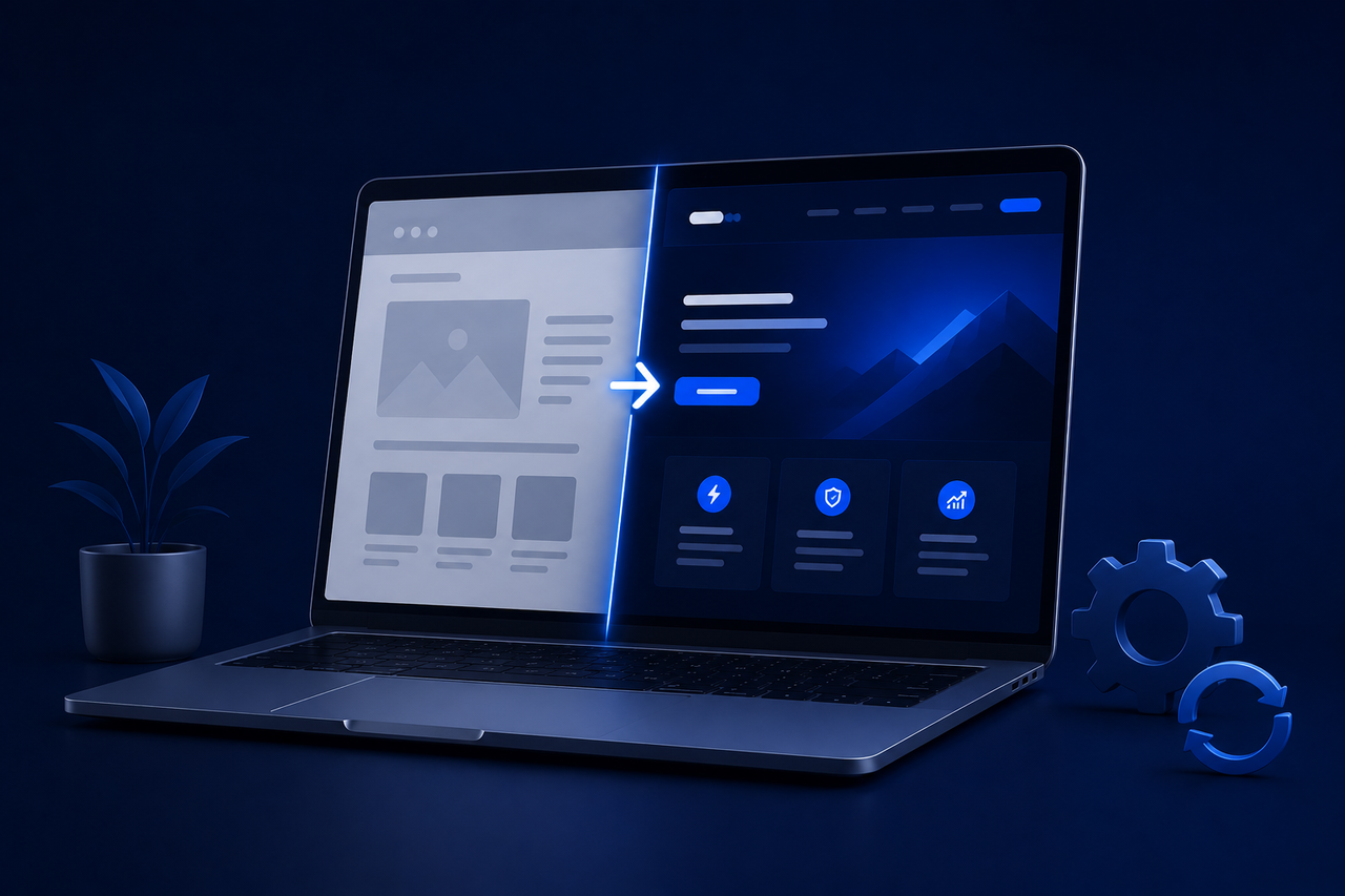 Website Redesign - Website Modernization