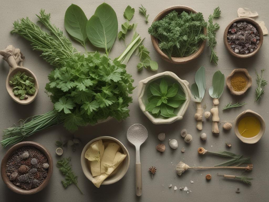 medicinal herbs, fresh herbs, natural remedies