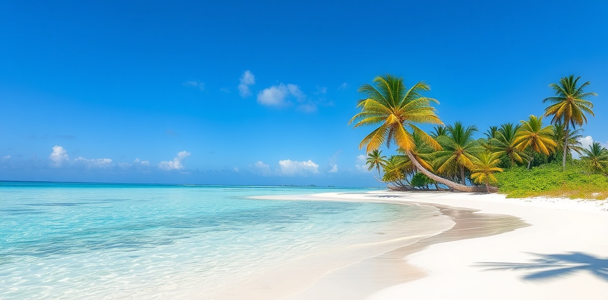 Paradise Island tropical location