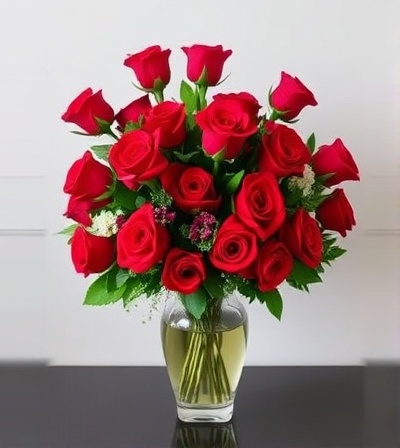 Luxury Red Rose Arrangement