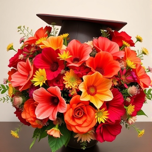 Graduation flowers