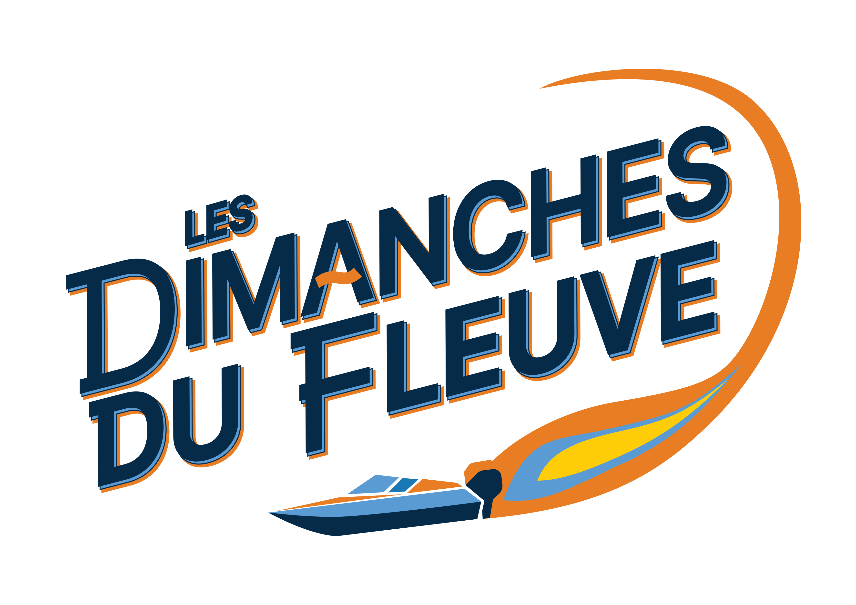 Les Dimanches du Fleuve Logo