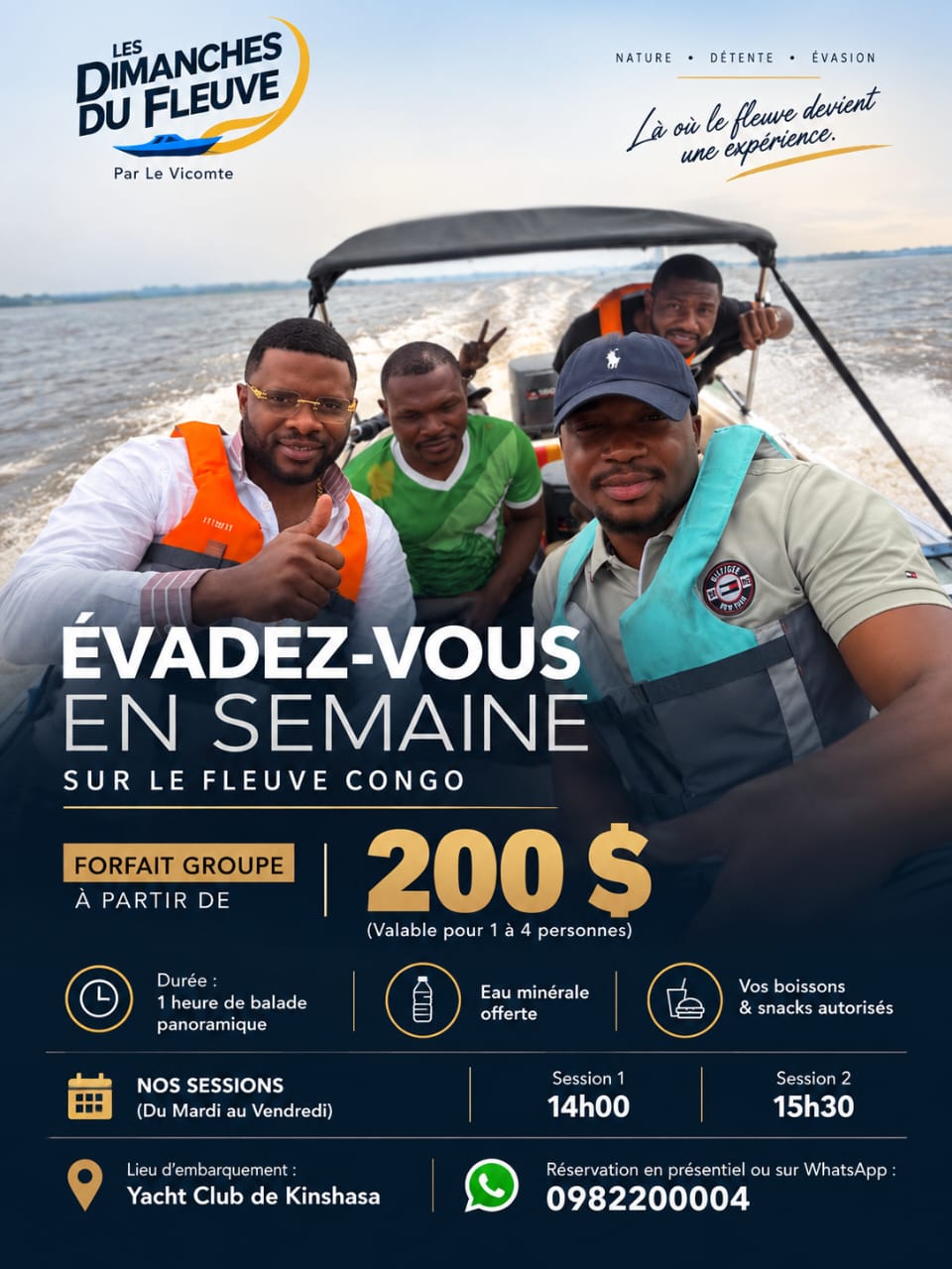 ÉVADEZ-VOUS EN SEMAINE