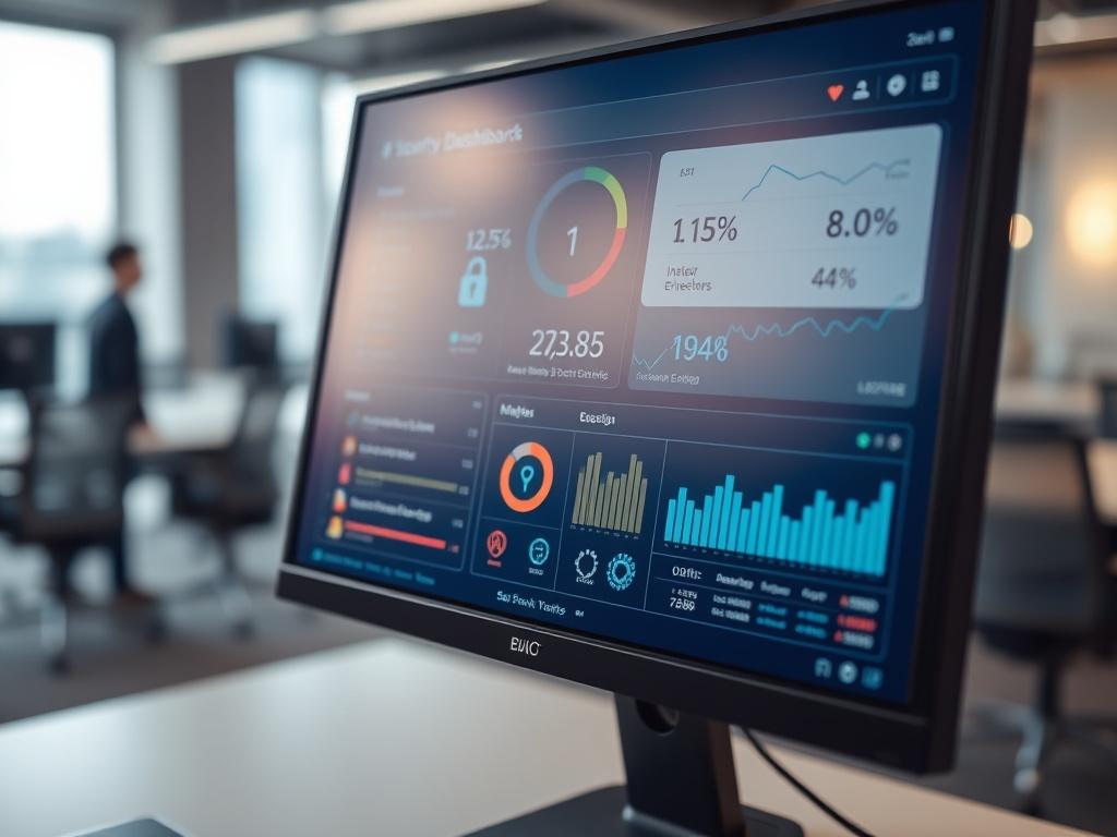 A close up shot of a computer screen displaying a