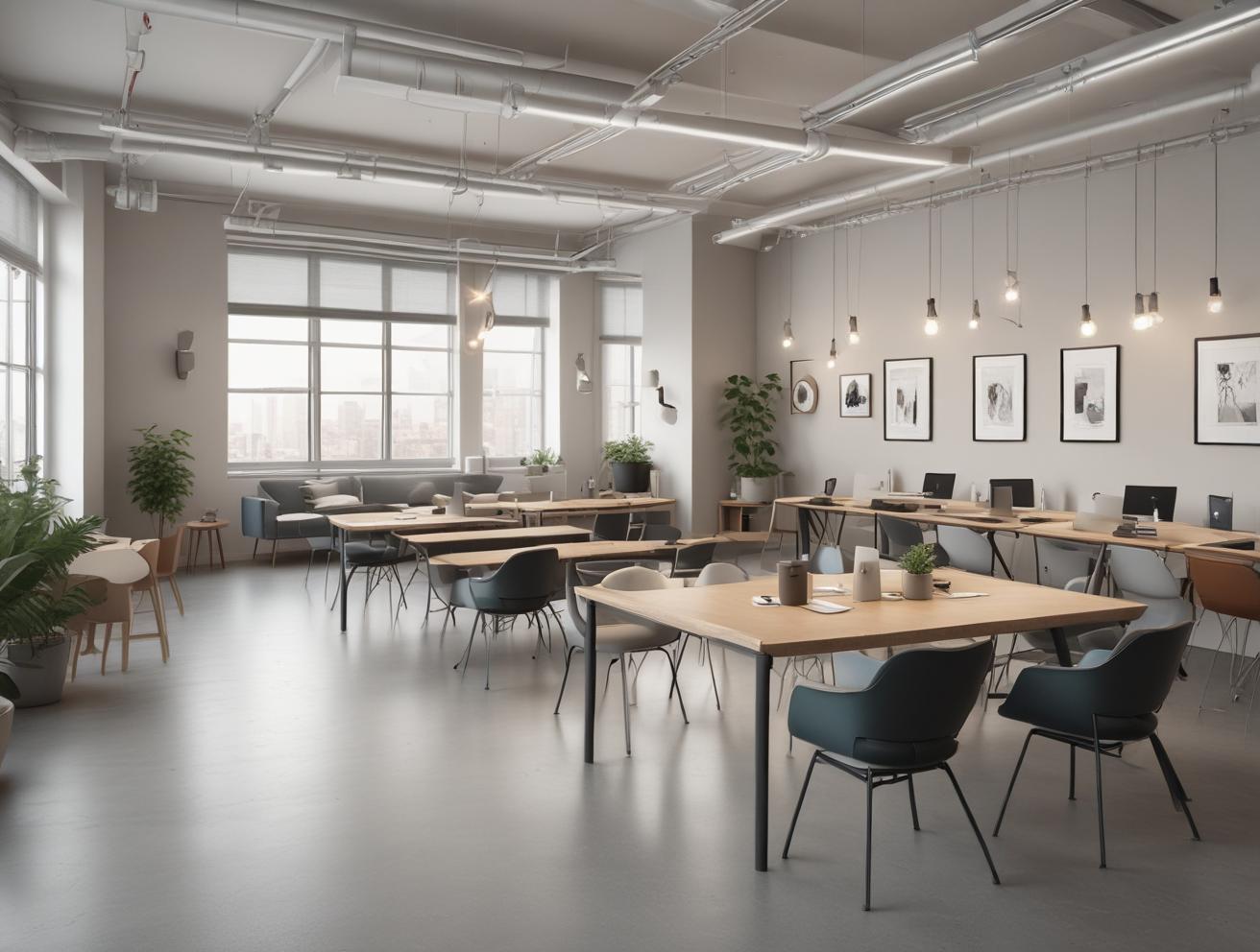 shared coworking space