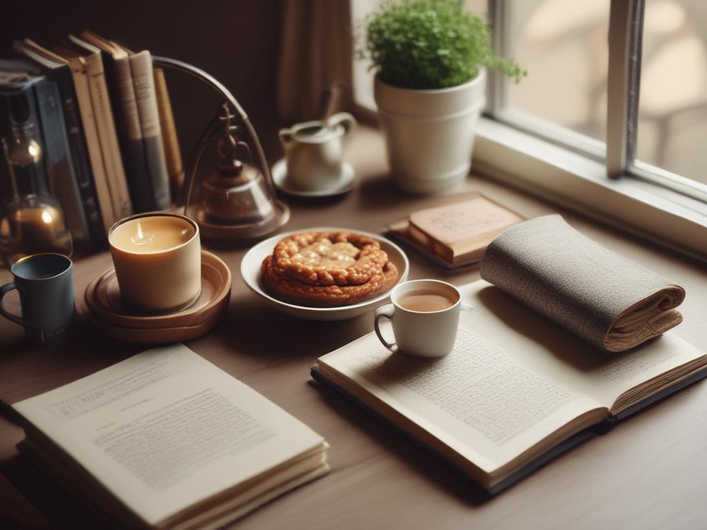 café, food, cozy, books, community