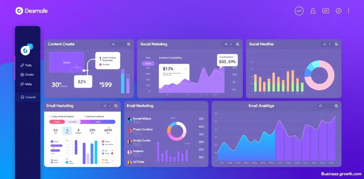 Varm Digital Hub dashboard interface