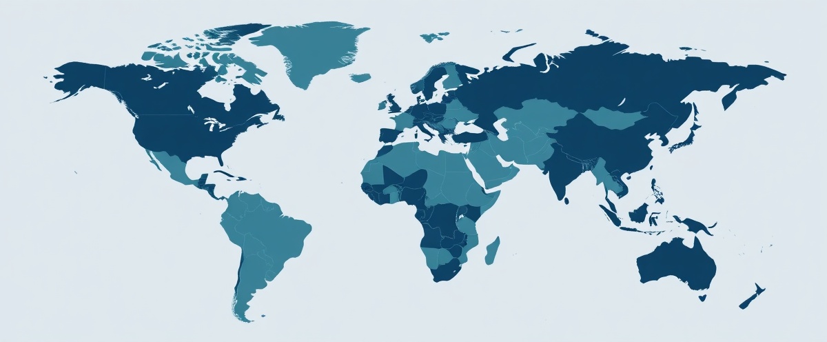 Global regions and expertise map