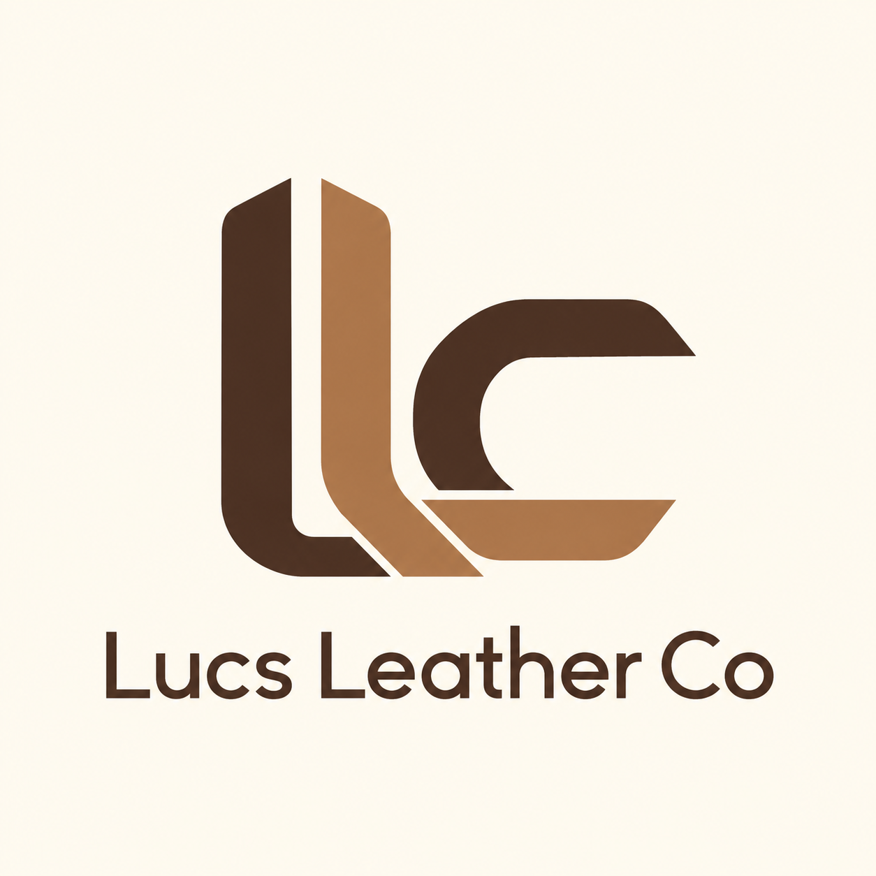 Luc's Leather Co. logo