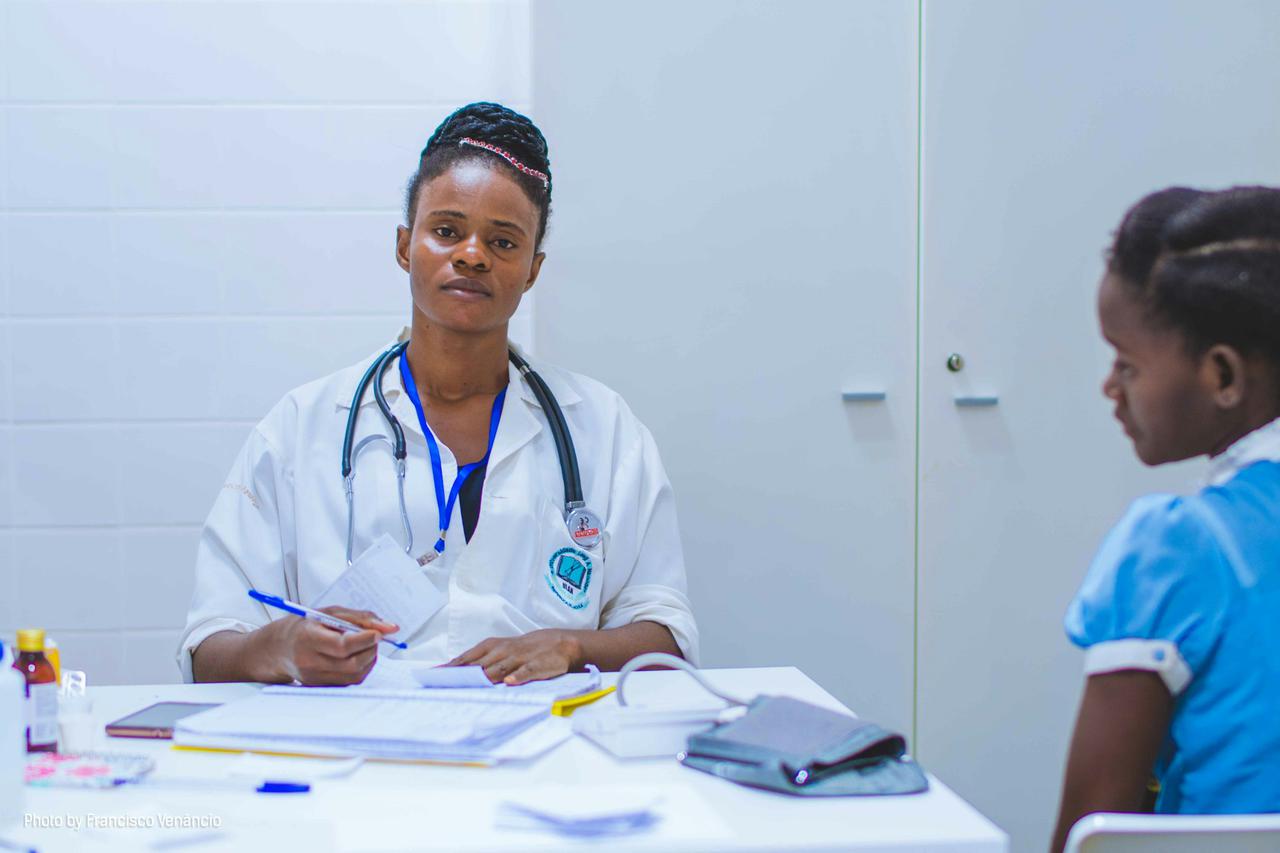 Doctor with a nurse