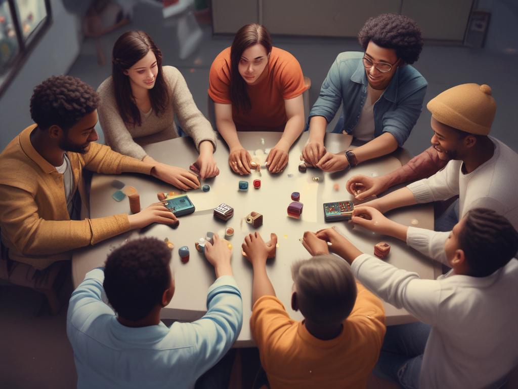 community events, gaming, friendship