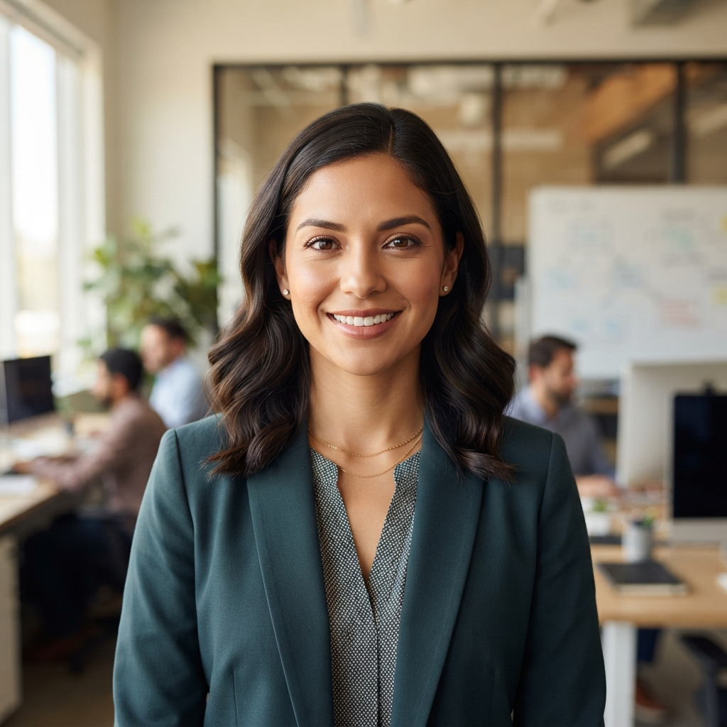 Professional portrait of Elena Rodriguez