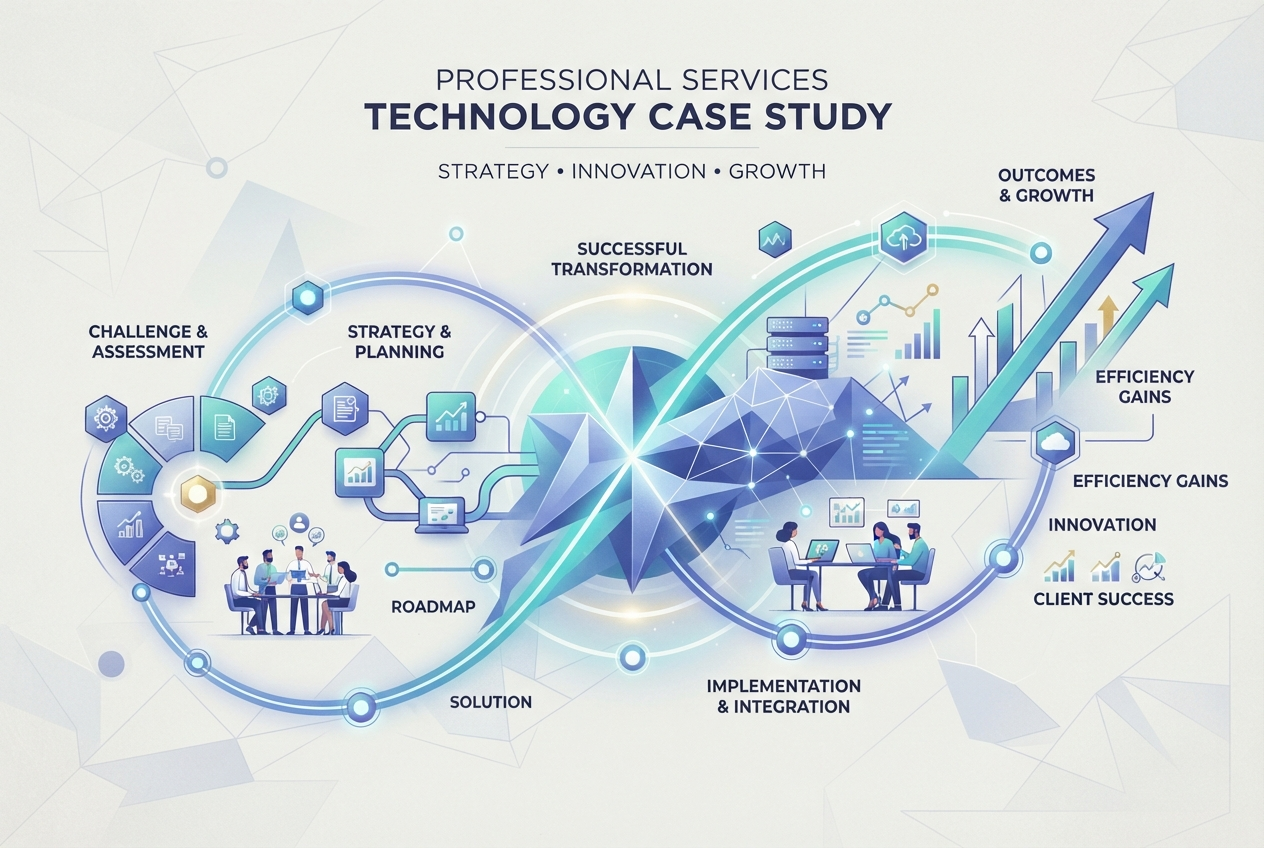 Illustration representing Hargrove & Associates Consulting case study