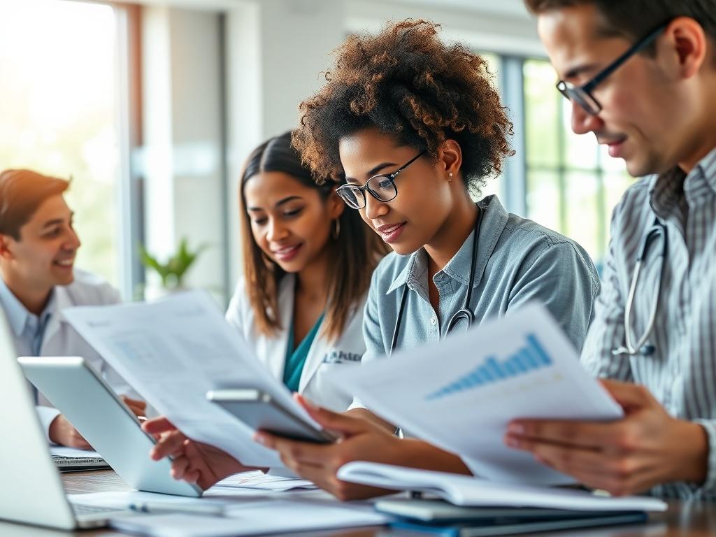 A close up shot of an advanced instructional design session,