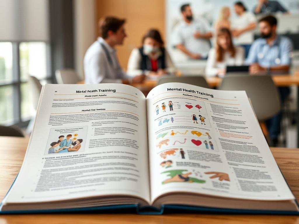 A hyper realistic close up shot of a mental health