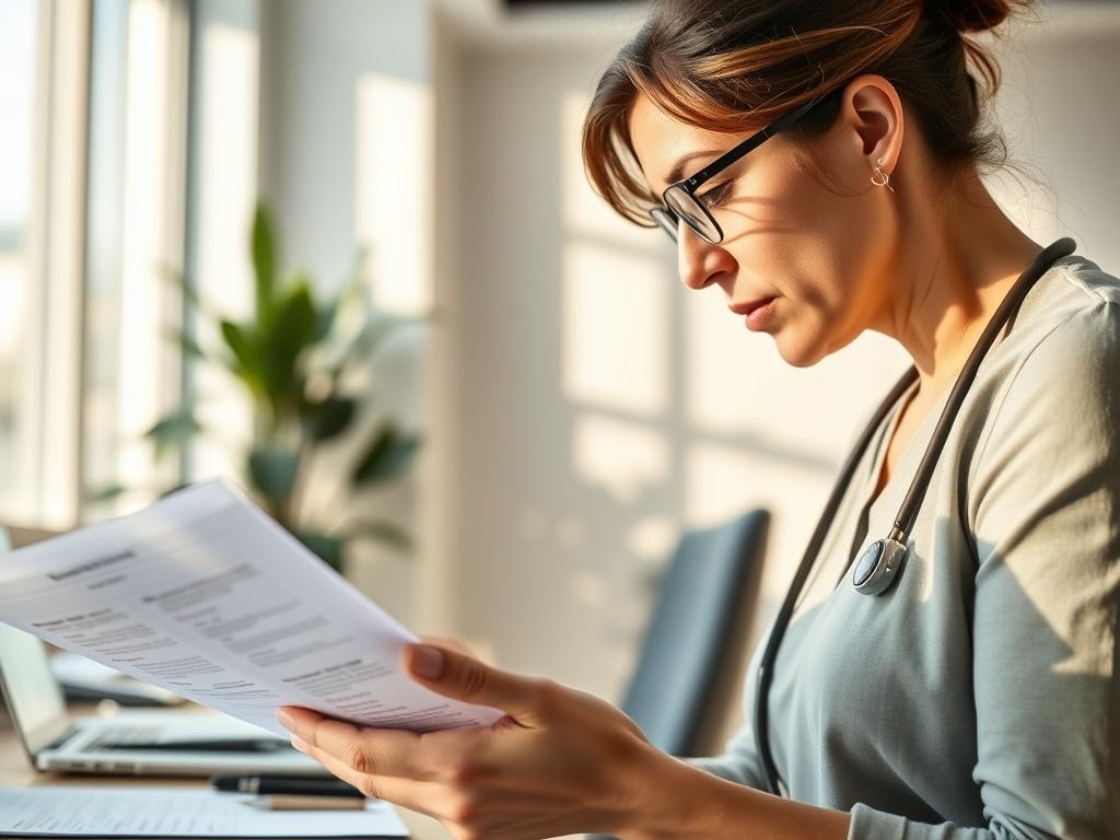 A close up shot of a professional curriculum development process