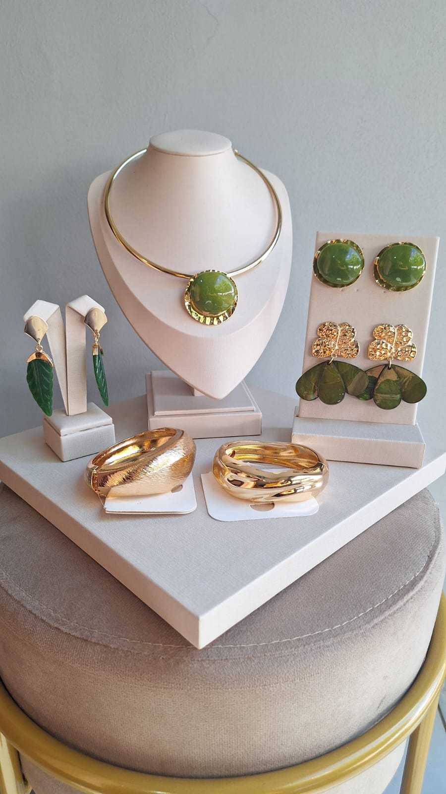 Conjunto de Joias Dourado